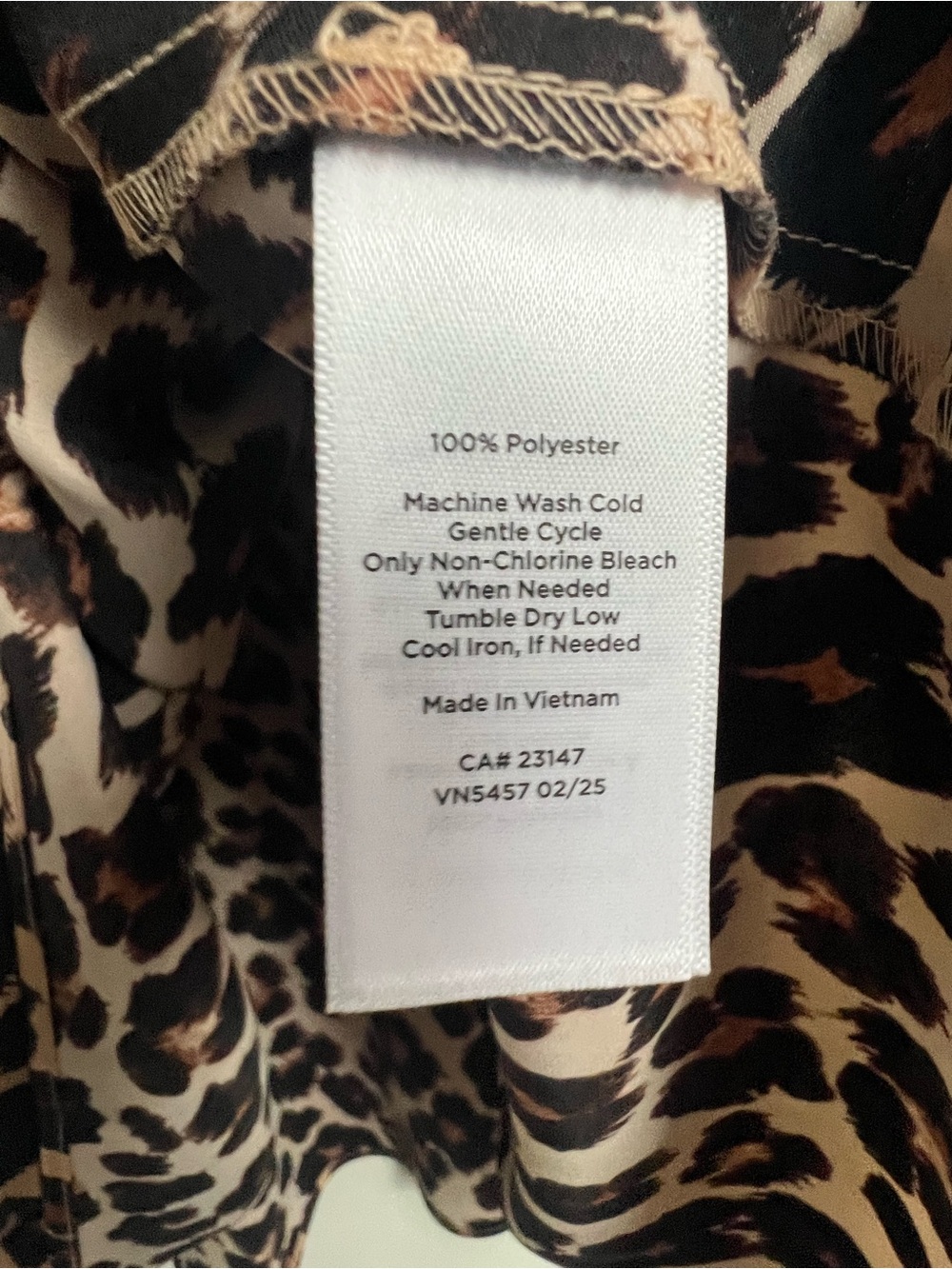 Talbots Satin Maxi Skirt OPULENT OCELOT Leopard Animal Print 16 Elegant Luxury - Picture 9 of 12